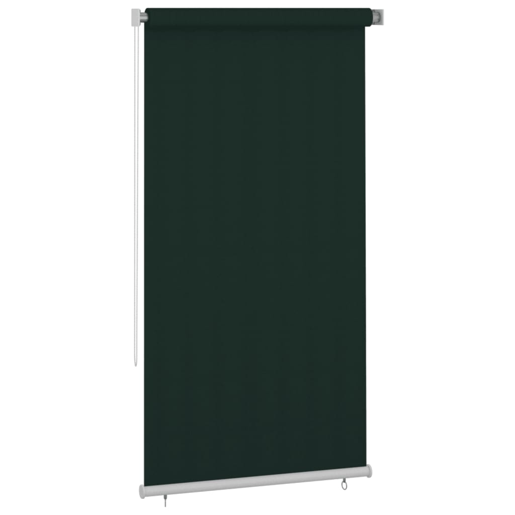 vidaXL Outdoor Roller Blind 120x230 cm Dark Green HDPE