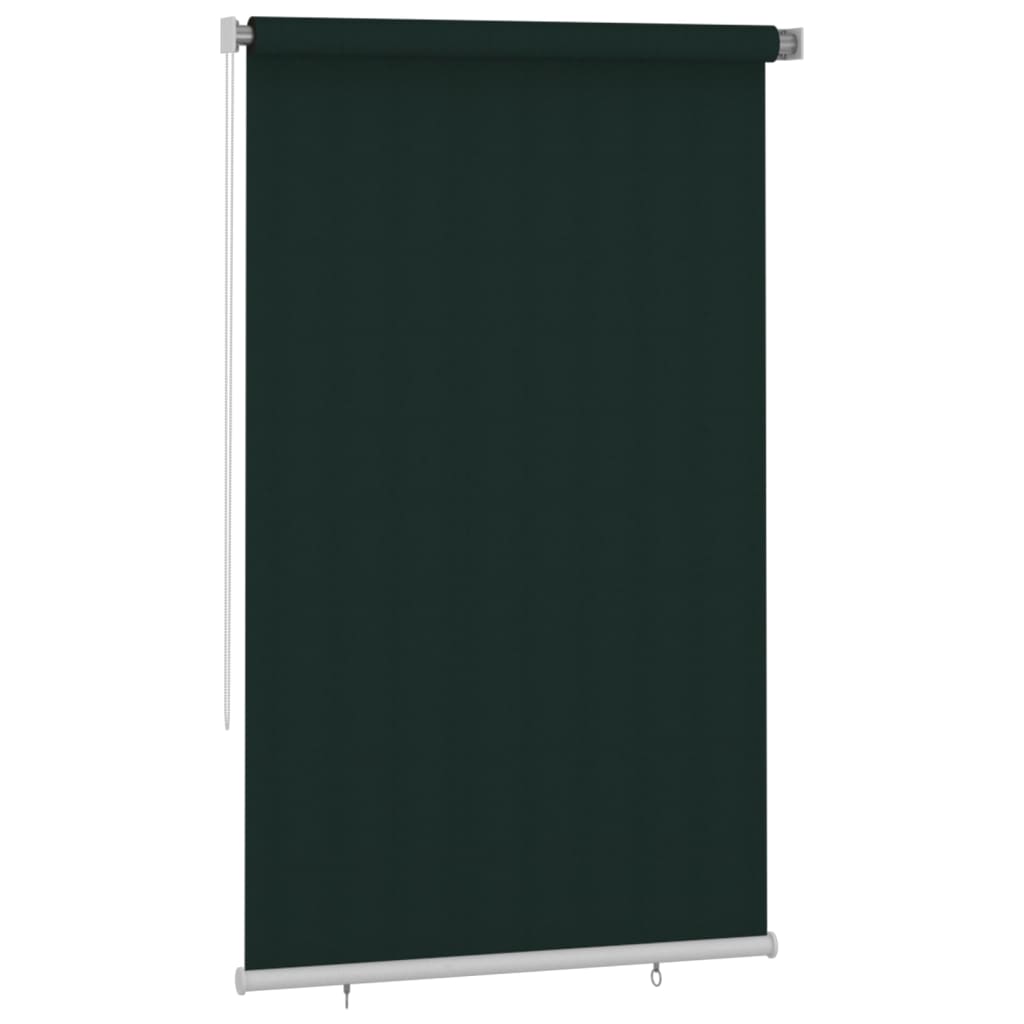 vidaXL Outdoor Roller Blind 140x230 cm Dark Green HDPE