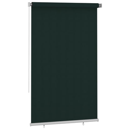 vidaXL Outdoor Roller Blind 140x230 cm Dark Green HDPE