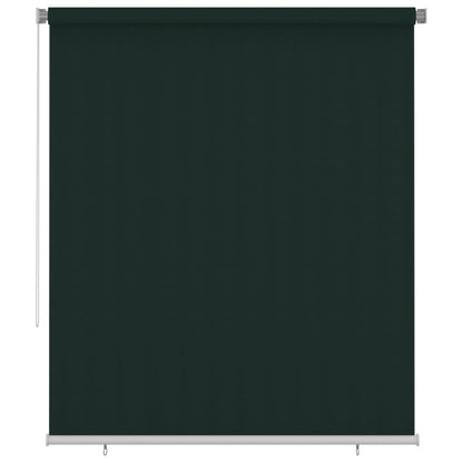 vidaXL Outdoor Roller Blind 200x230 cm Dark Green HDPE