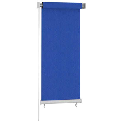 vidaXL Outdoor Roller Blind 60x140 cm Blue HDPE