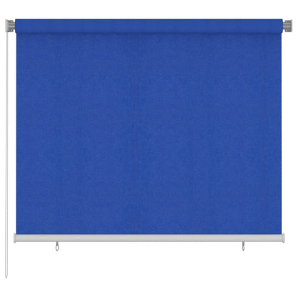 vidaXL Outdoor Roller Blind 180x140 cm Blue HDPE