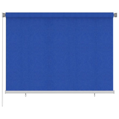 vidaXL Outdoor Roller Blind 200x140 cm Blue HDPE