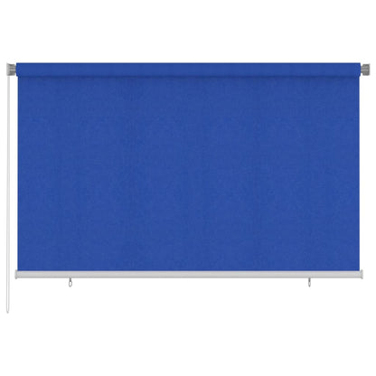 vidaXL Outdoor Roller Blind 240x140 cm Blue HDPE