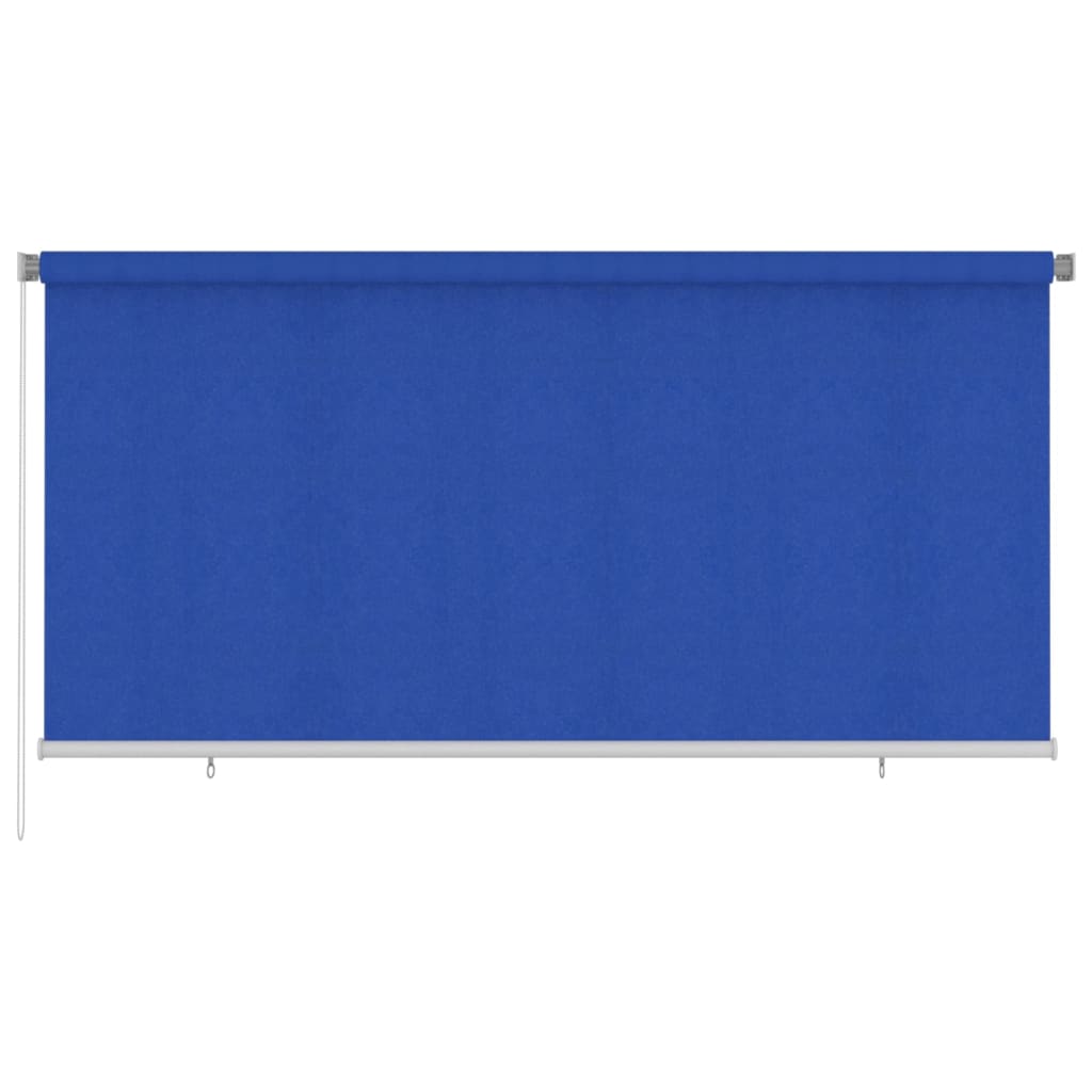 vidaXL Outdoor Roller Blind 300x140 cm Blue HDPE