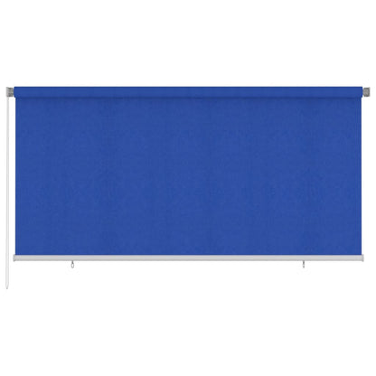 vidaXL Outdoor Roller Blind 300x140 cm Blue HDPE