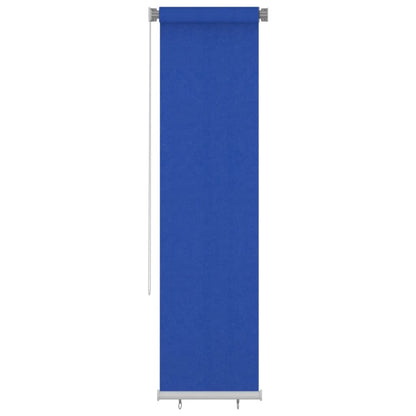 vidaXL Outdoor Roller Blind 60x230 cm Blue HDPE