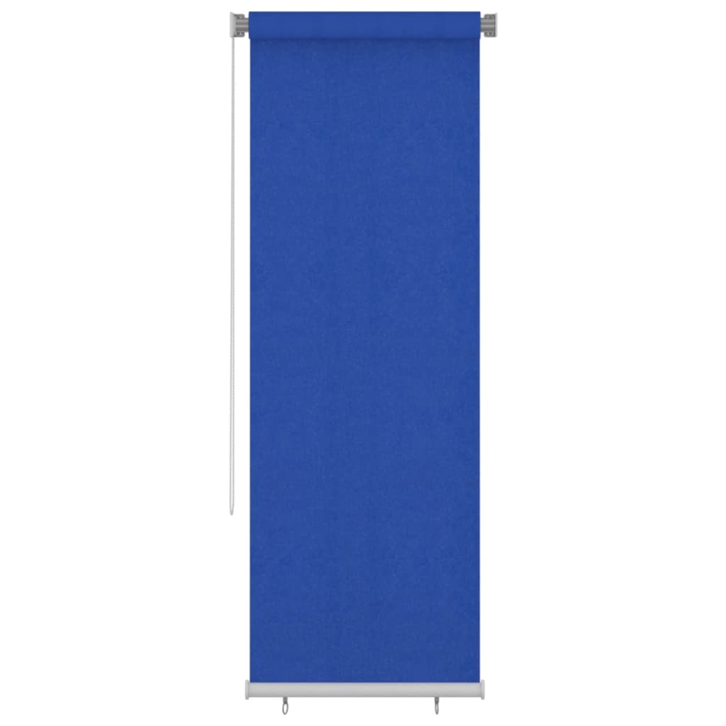 vidaXL Outdoor Roller Blind 80x230 cm Blue HDPE