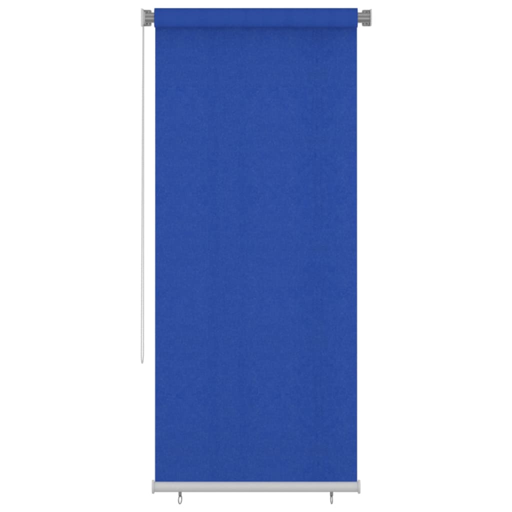 vidaXL Outdoor Roller Blind 100x230 cm Blue HDPE