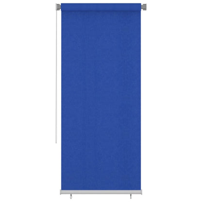 vidaXL Outdoor Roller Blind 100x230 cm Blue HDPE