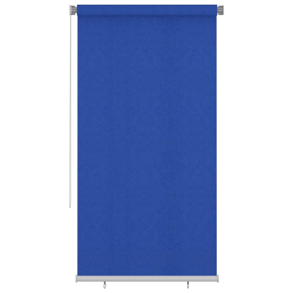 vidaXL Outdoor Roller Blind 120x230 cm Blue HDPE