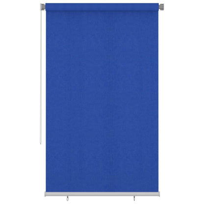 vidaXL Outdoor Roller Blind 140x230 cm Blue HDPE