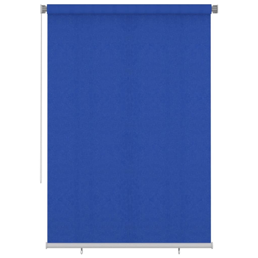 vidaXL Outdoor Roller Blind 160x230 cm Blue HDPE