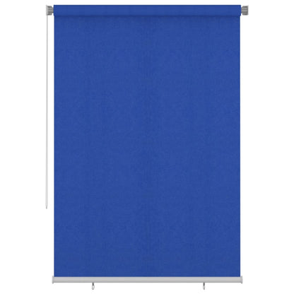 vidaXL Outdoor Roller Blind 160x230 cm Blue HDPE