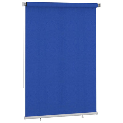 vidaXL Outdoor Roller Blind 160x230 cm Blue HDPE