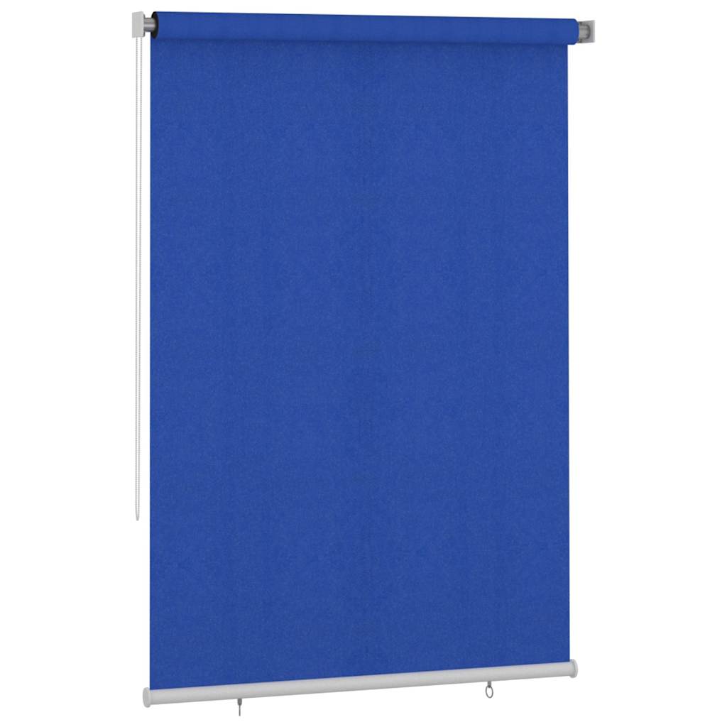 vidaXL Outdoor Roller Blind 165(W)x230(H) cm Blue HDPE