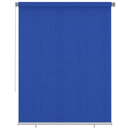vidaXL Outdoor Roller Blind 180x230 cm Blue HDPE