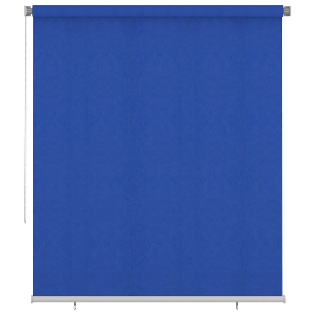 vidaXL Outdoor Roller Blind 200x230 cm Blue HDPE