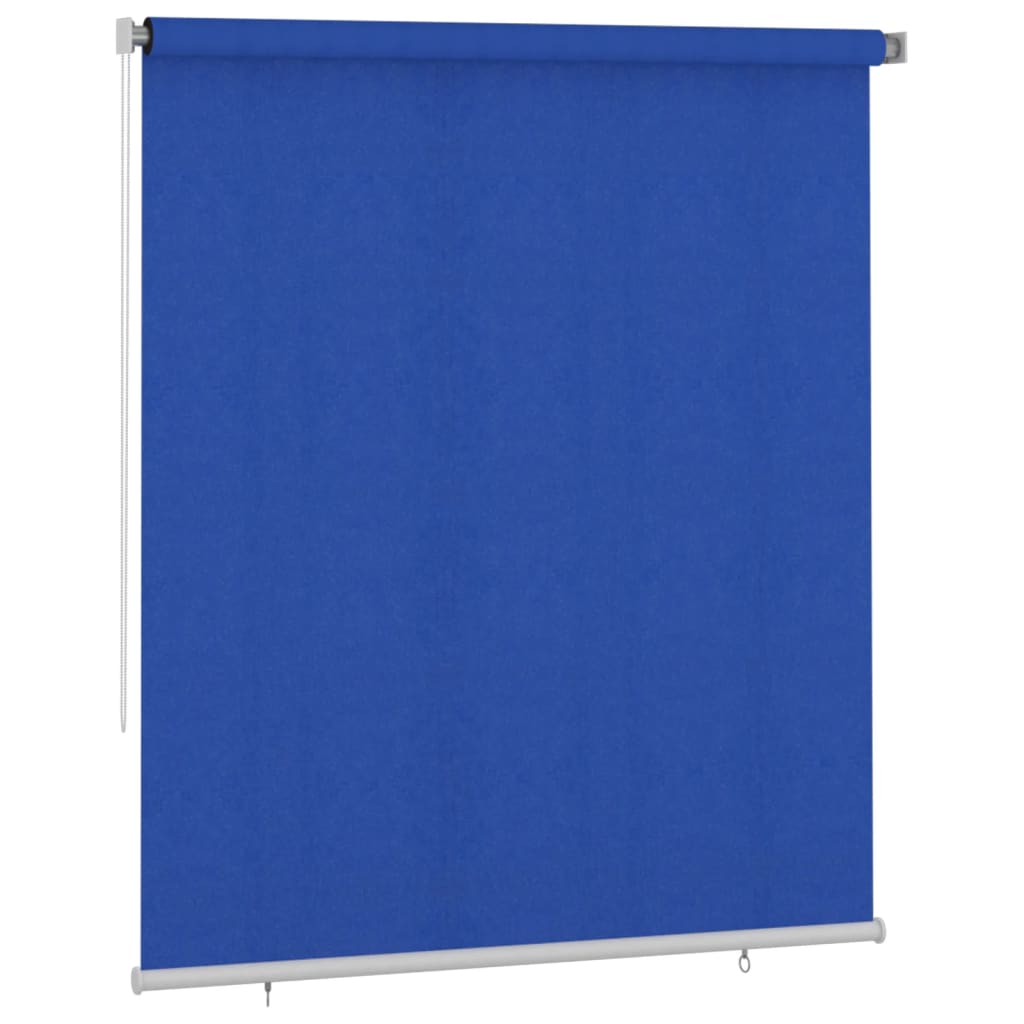 vidaXL Outdoor Roller Blind 200x230 cm Blue HDPE