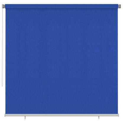 vidaXL Outdoor Roller Blind 240x230 cm Blue HDPE