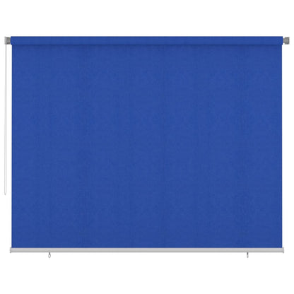 vidaXL Outdoor Roller Blind 300x230 cm Blue HDPE