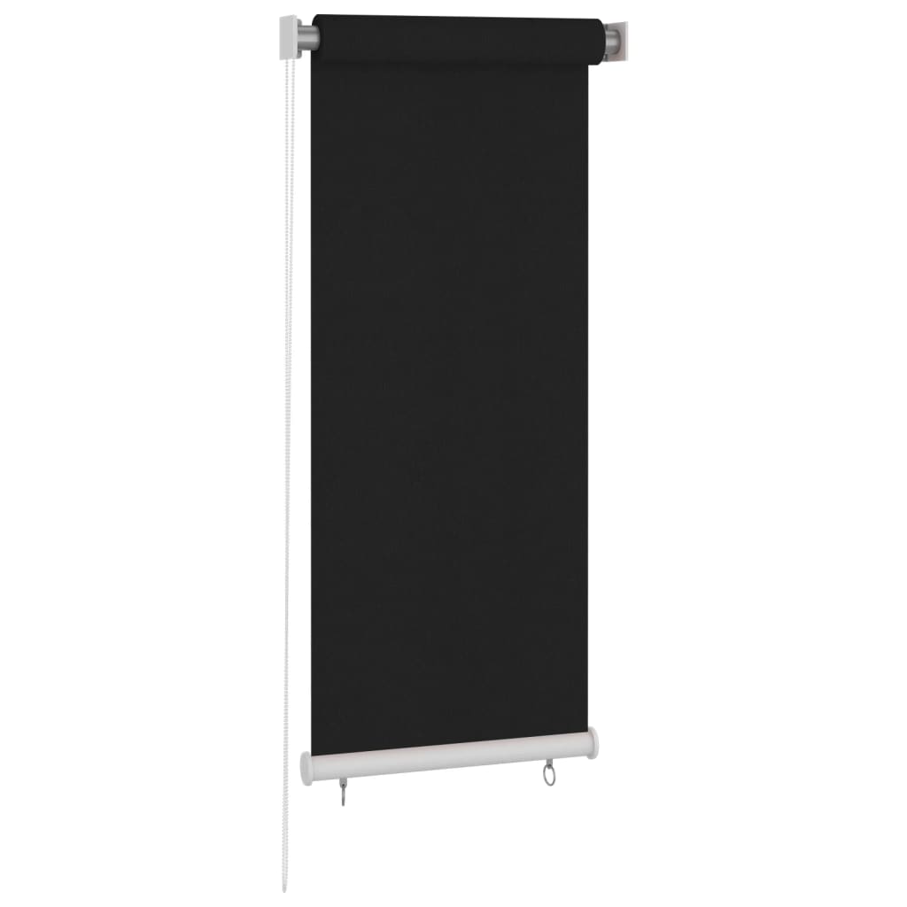 vidaXL Outdoor Roller Blind 65(W)x140(H) cm Black