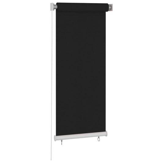 vidaXL Outdoor Roller Blind 65(W)x140(H) cm Black
