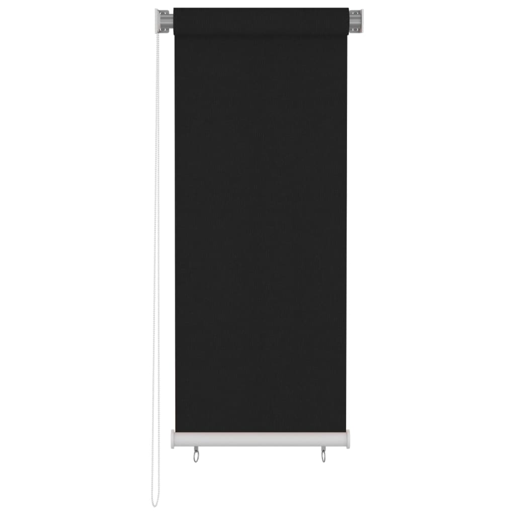 vidaXL Outdoor Roller Blind 65(W)x140(H) cm Black