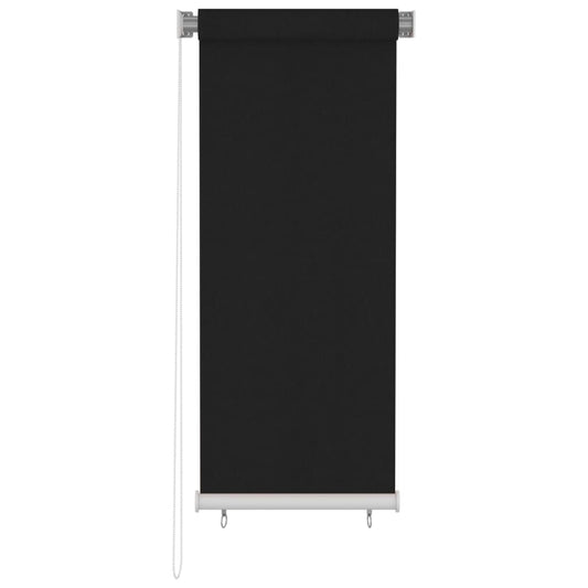 vidaXL Outdoor Roller Blind 65(W)x140(H) cm Black