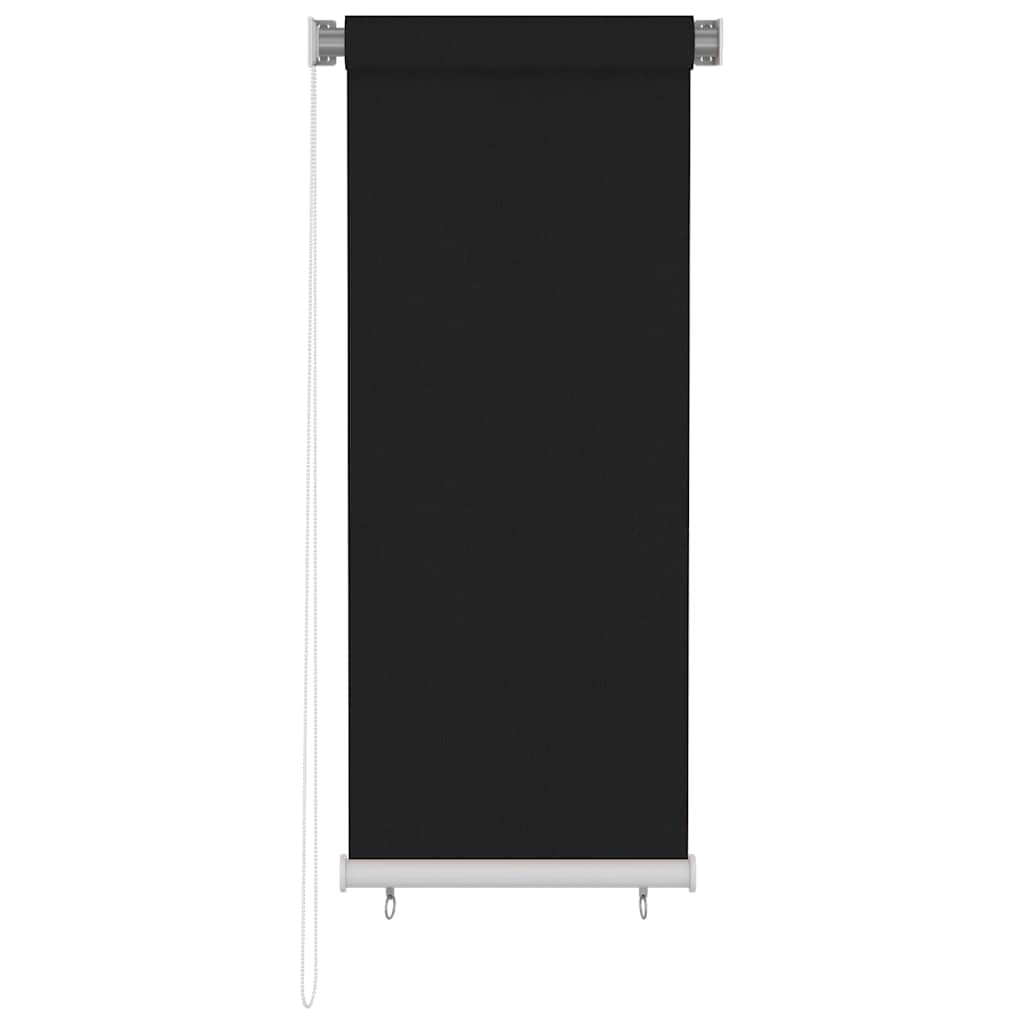 vidaXL Outdoor Roller Blind 65(W)x140(H) cm Black