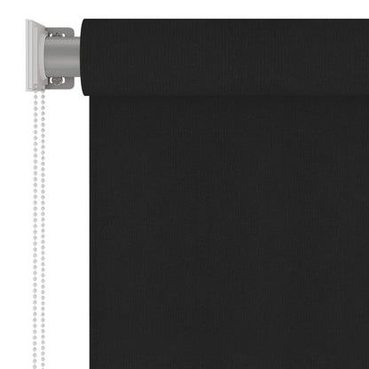 vidaXL Outdoor Roller Blind 100x140 cm Black