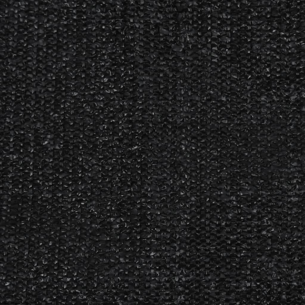 vidaXL Outdoor Roller Blind 100x140 cm Black