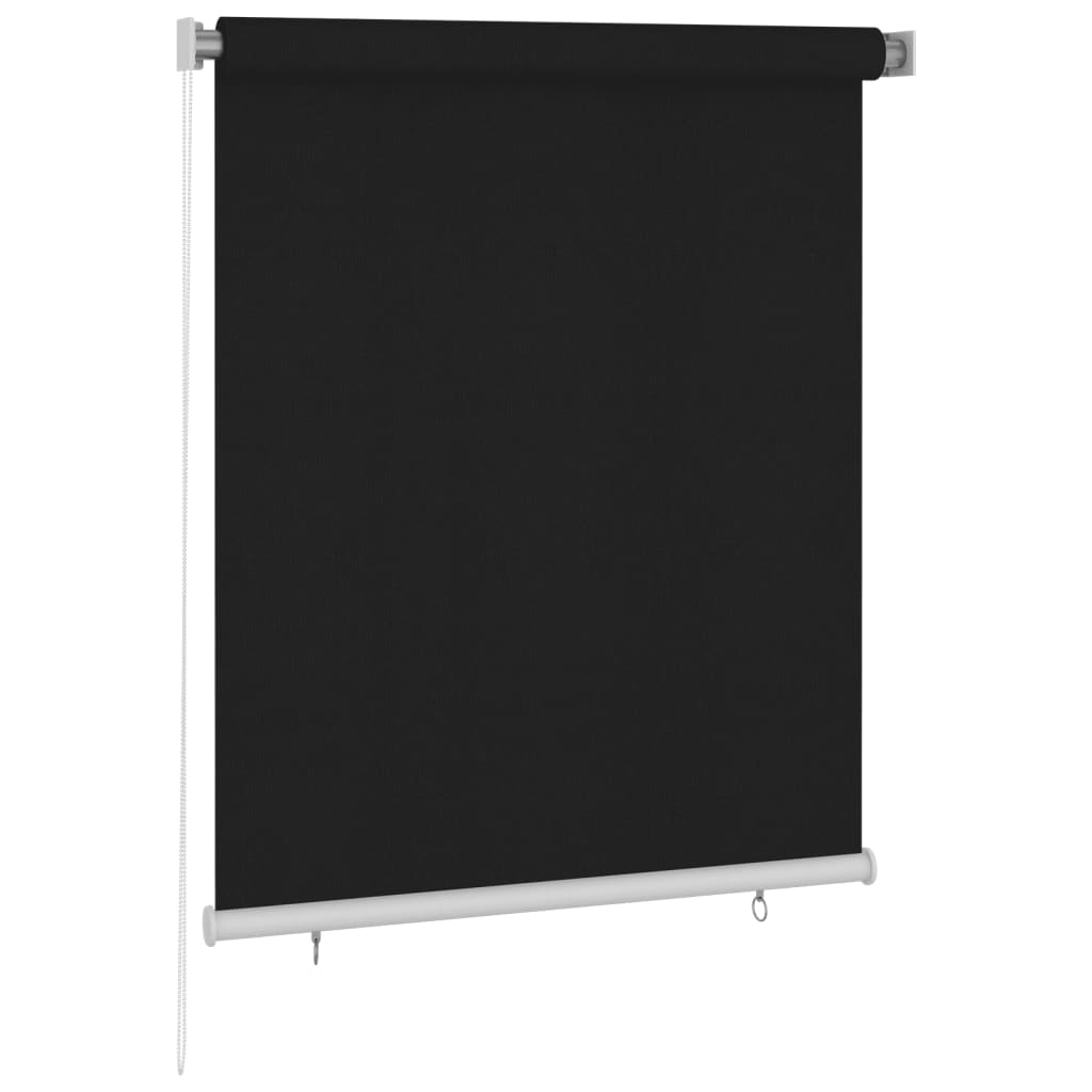 vidaXL Outdoor Roller Blind 125(W)x140(H) cm Black