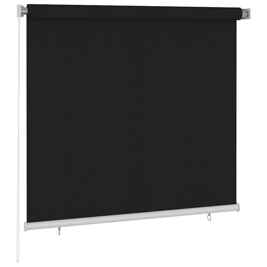 vidaXL Outdoor Roller Blind 165(W)x140(H) cm Black