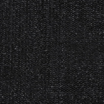 vidaXL Roller Blind | Black | High-density polyethylene (HDPE) | 160x140 cm