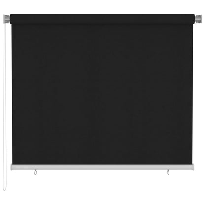 vidaXL Outdoor Roller Blind 185(W)x140(H) cm Black