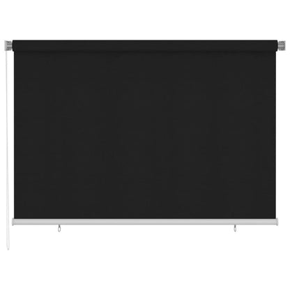 vidaXL Outdoor Roller Blind 225(W)x140(H) cm Black