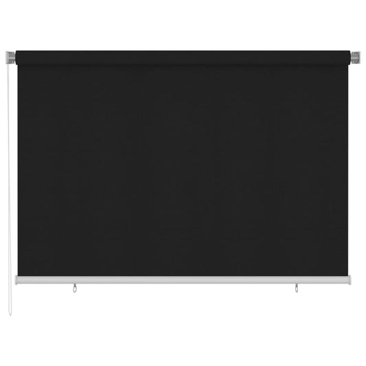 vidaXL Outdoor Roller Blind 225(W)x140(H) cm Black