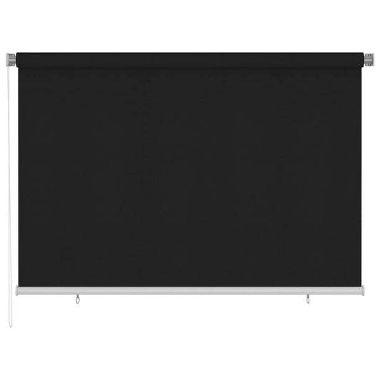 vidaXL Outdoor Roller Blind 225(W)x140(H) cm Black