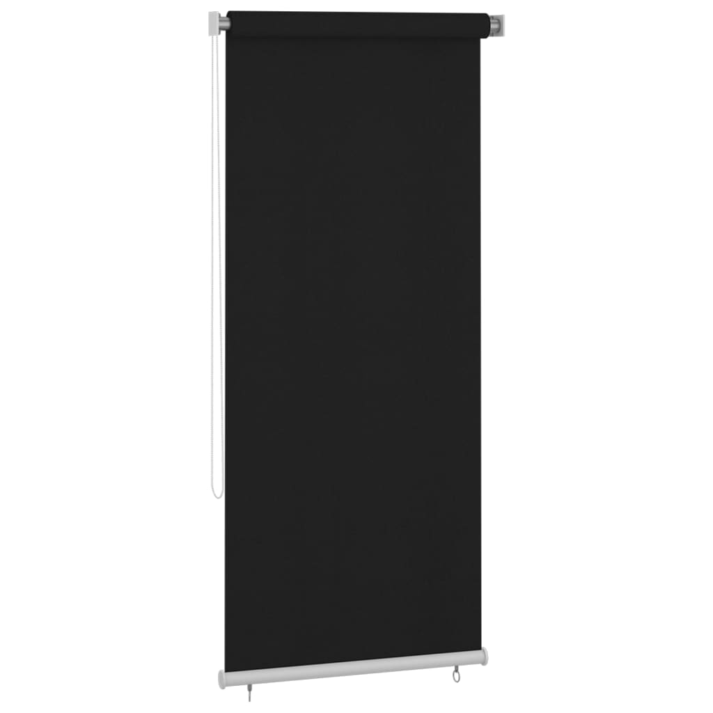 vidaXL Outdoor Roller Blind 105(W)x230(H) cm Black