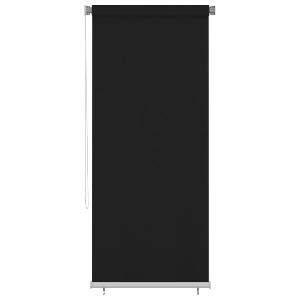 vidaXL Outdoor Roller Blind 105(W)x230(H) cm Black