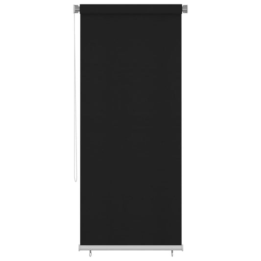 vidaXL Outdoor Roller Blind 105(W)x230(H) cm Black