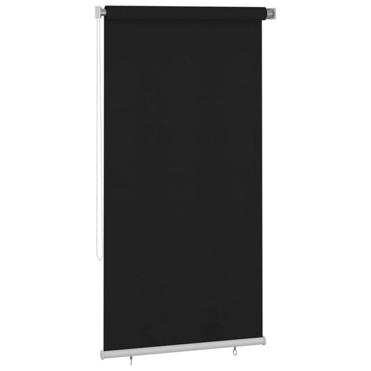 vidaXL Outdoor Roller Blind 125(W)x230(H) cm Black