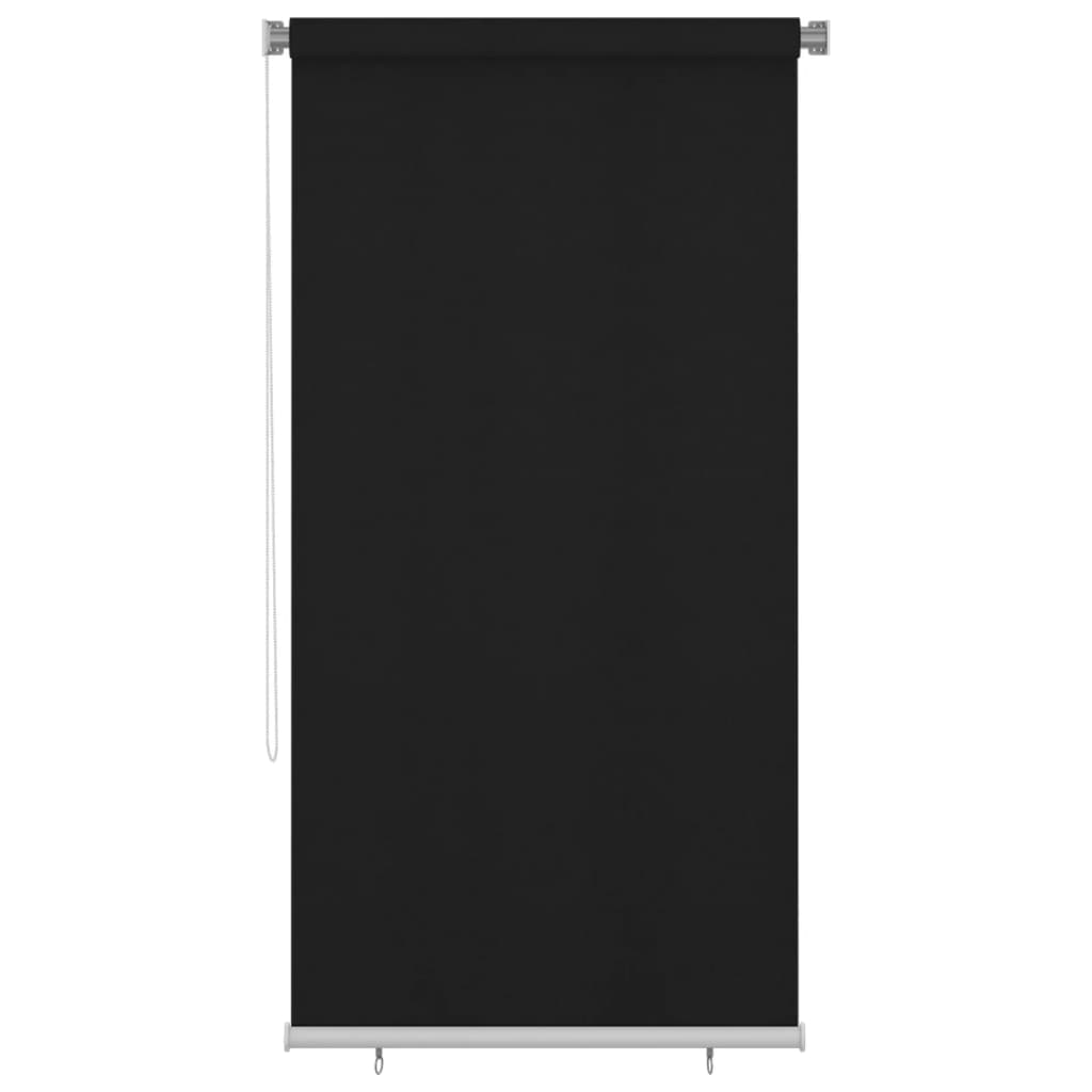 vidaXL Outdoor Roller Blind 125(W)x230(H) cm Black
