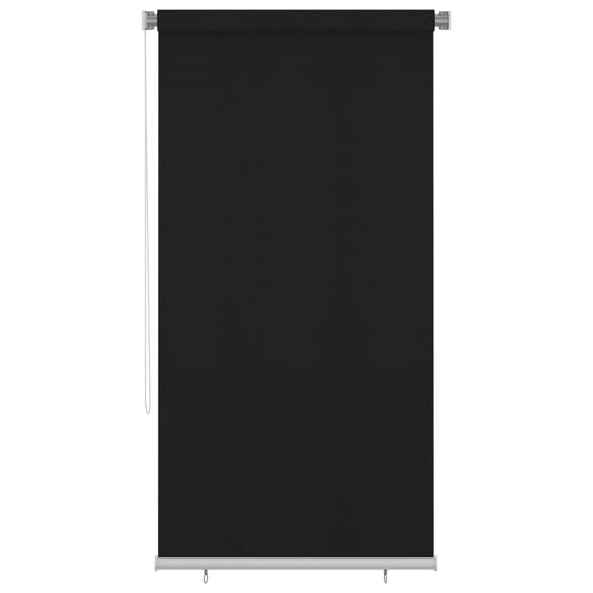 vidaXL Outdoor Roller Blind 125(W)x230(H) cm Black