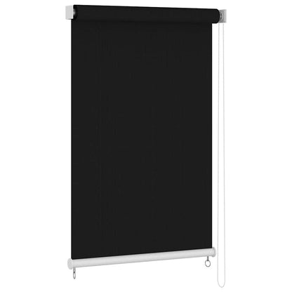 vidaXL Outdoor Roller Blind 185(W)x230(H) cm Black