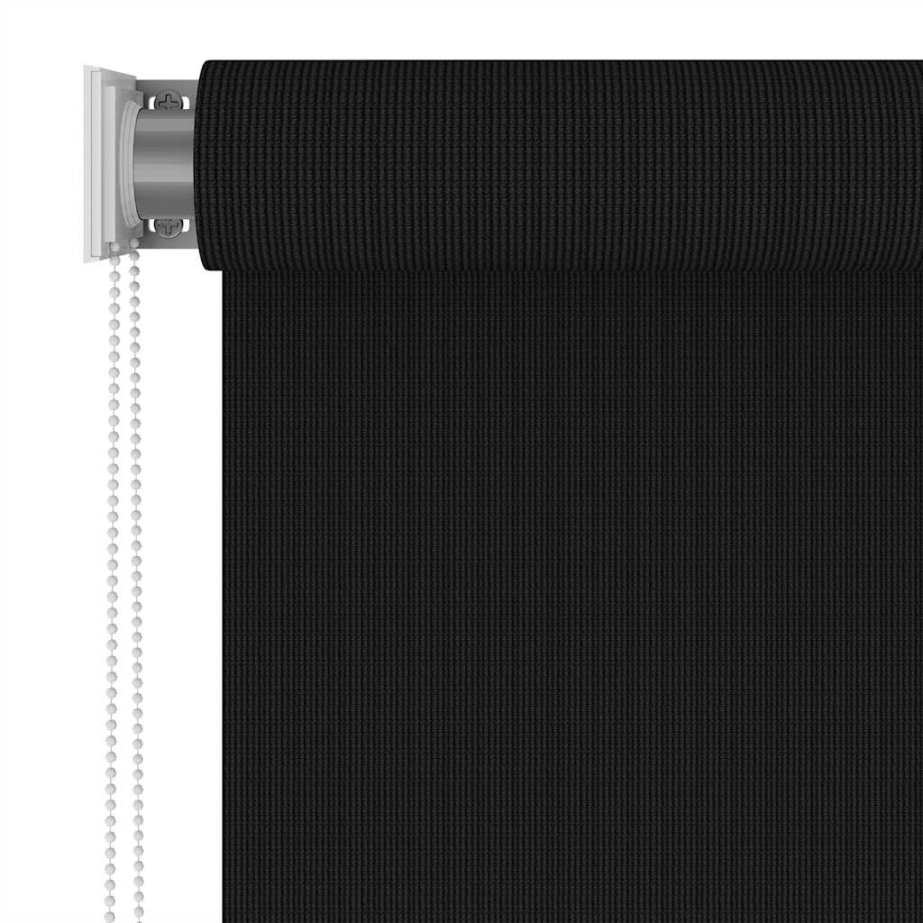 vidaXL Outdoor Roller Blind 185(W)x230(H) cm Black