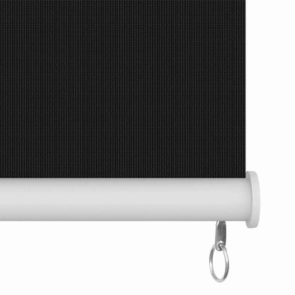 vidaXL Outdoor Roller Blind 185(W)x230(H) cm Black