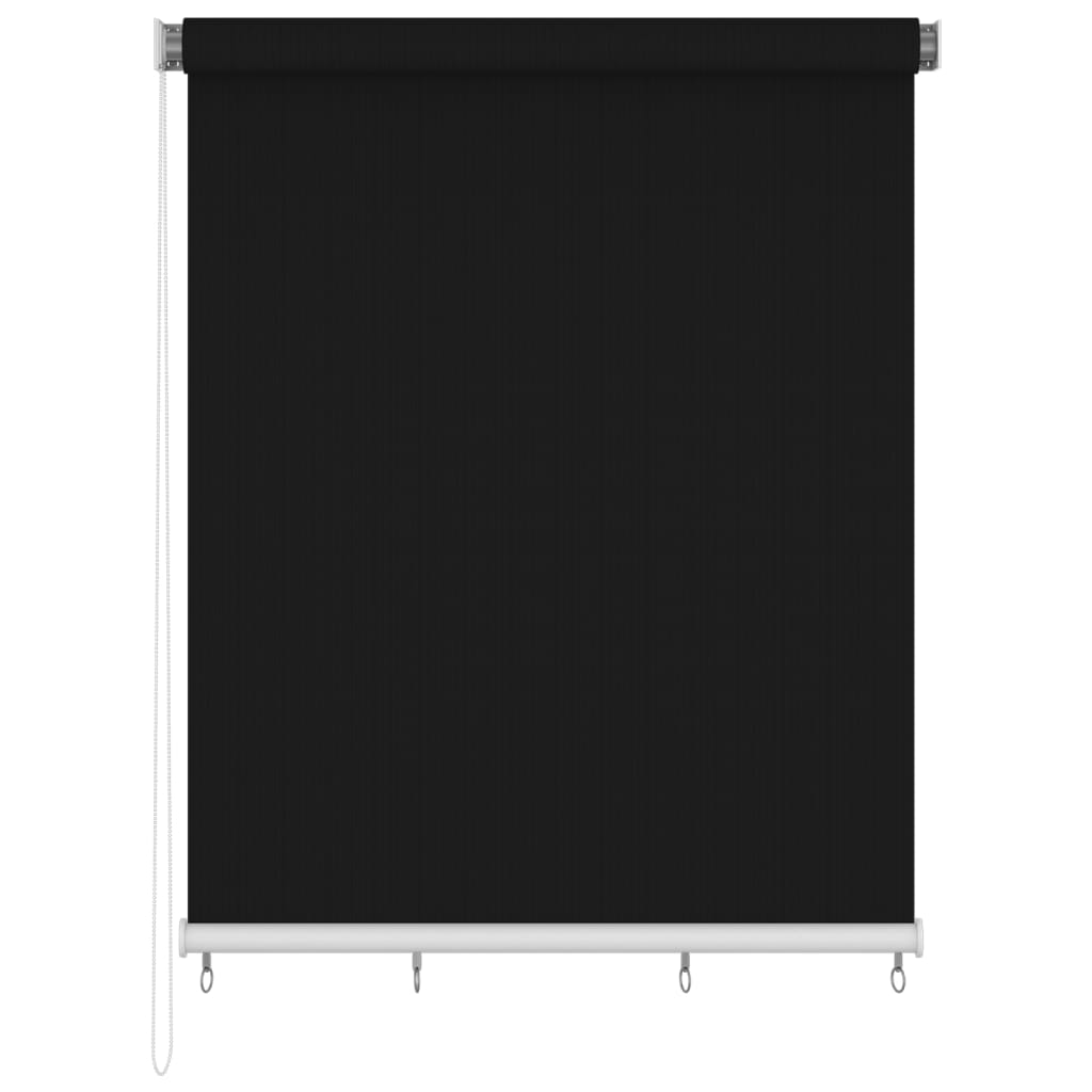 vidaXL Outdoor Roller Blind 240x230 cm Black