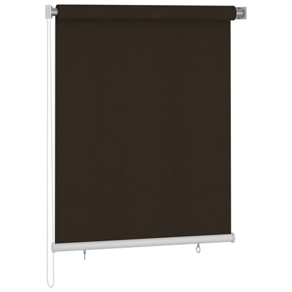 vidaXL Outdoor Roller Blind 125(W)x140(H) cm Brown